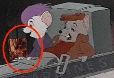 naked woman in the rescuers|Disneys The Rescuers Secretly Featured NSFW Photo in。